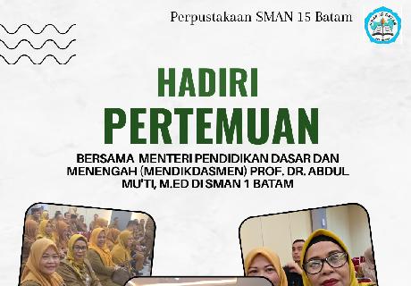 HADIRI PERTEMUAN DENGAN MENTERI PENDIDIKAN